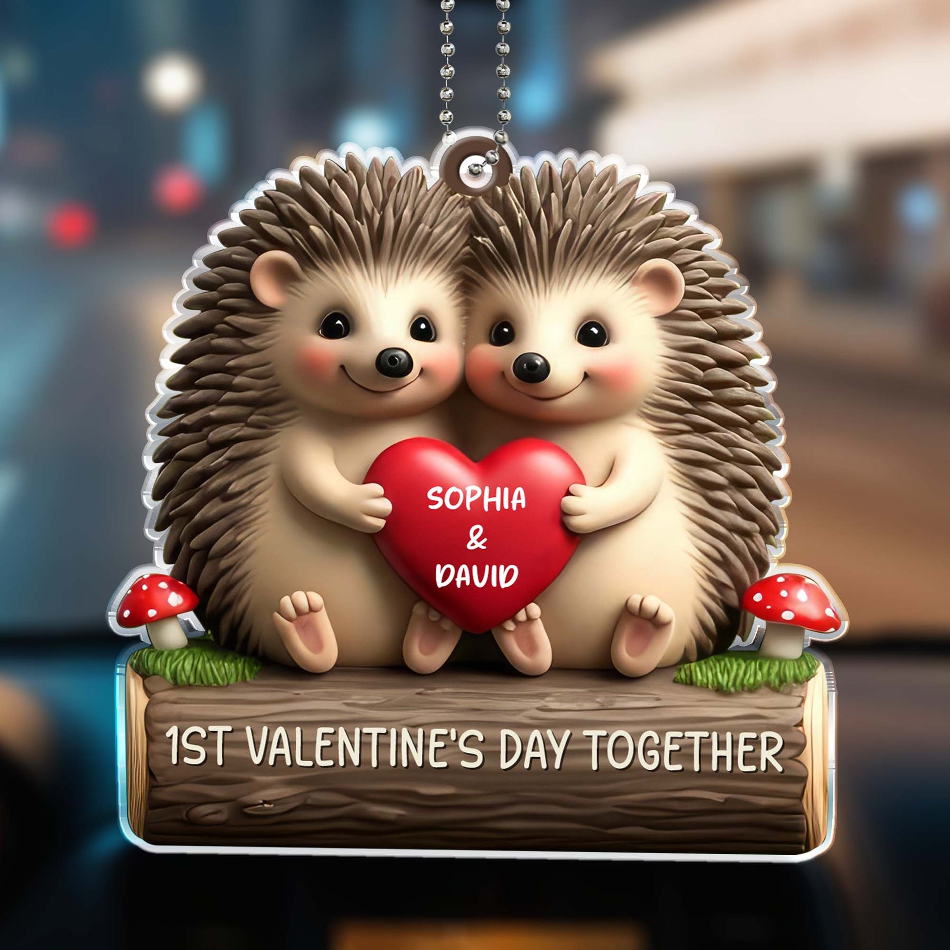 First Valentine's Day Together With Cute Hedgehogs