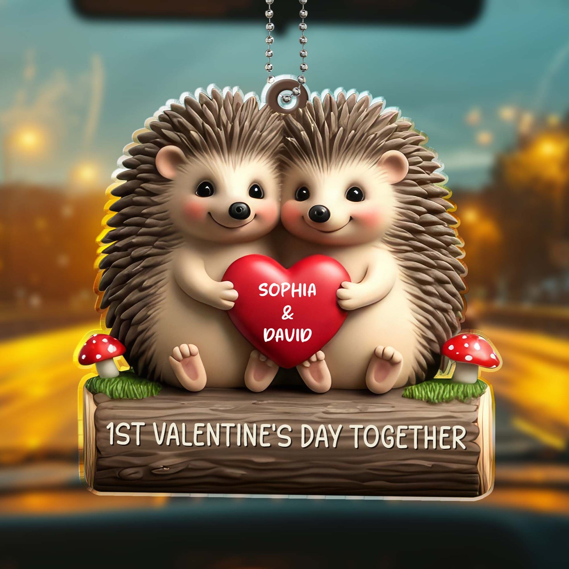 First Valentine's Day Together With Cute Hedgehogs