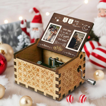 Love You To The Moon And Back Romantic Music Box