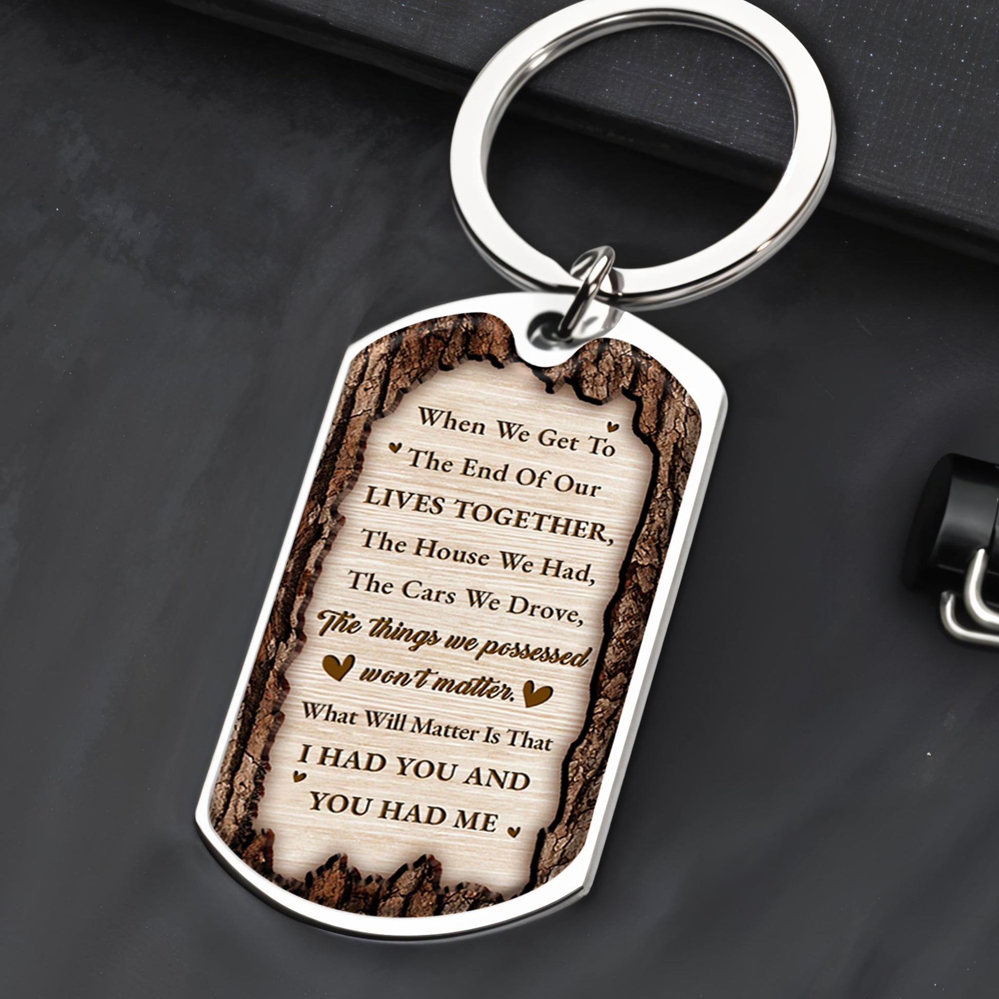 You And Me, We Got This Love Reminder Keychain