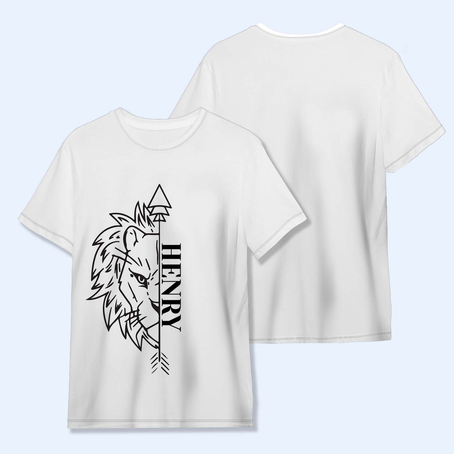 Unleash Your Inner Strength Lion And Arrow Print