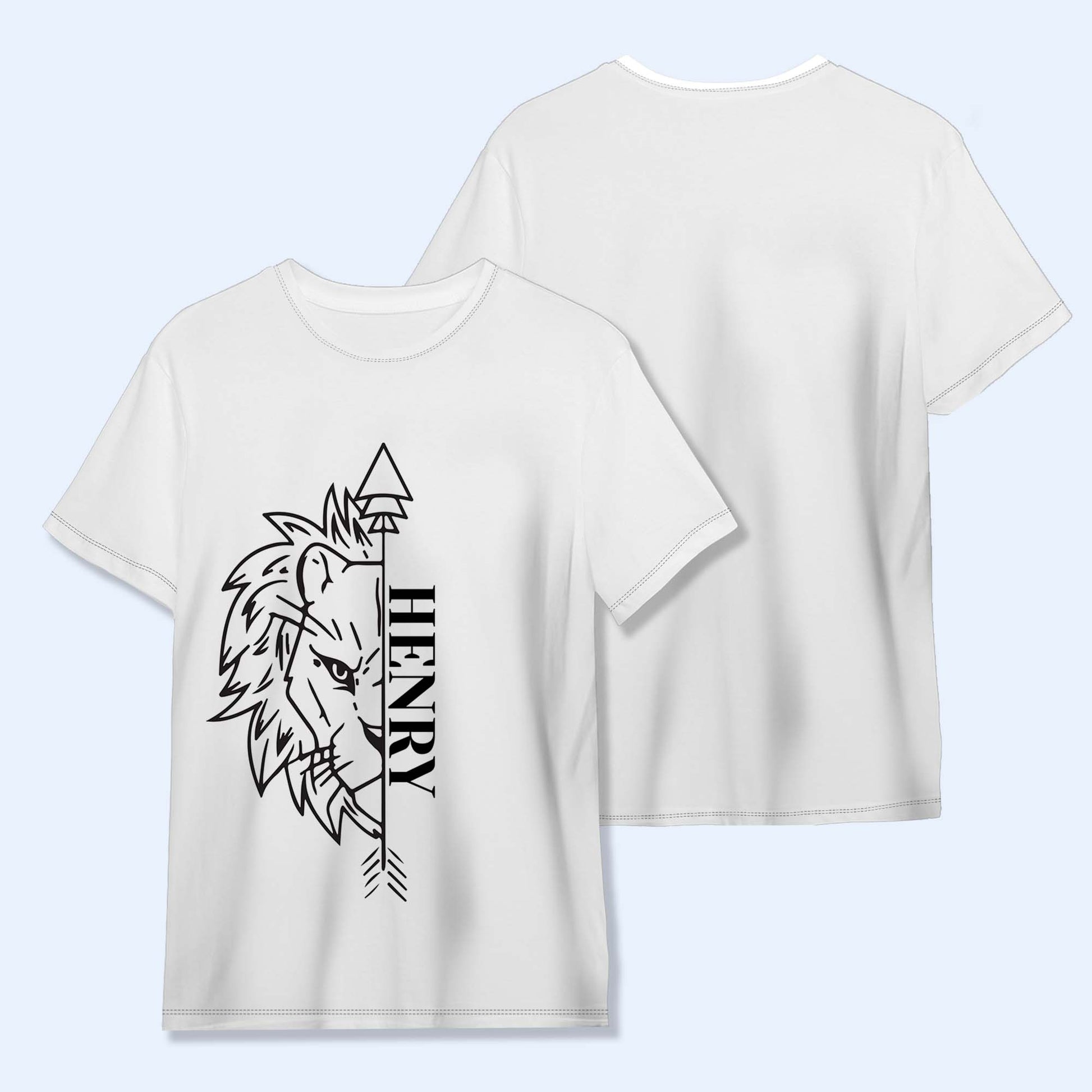Unleash Your Inner Strength Lion And Arrow Print