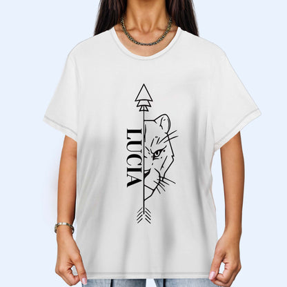 Unleash Your Inner Strength Lion And Arrow Print