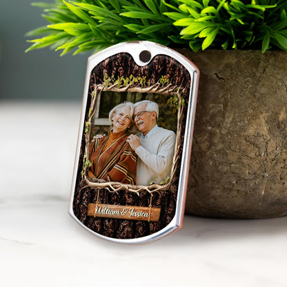Together Since 1980 Wood Texture Love Message