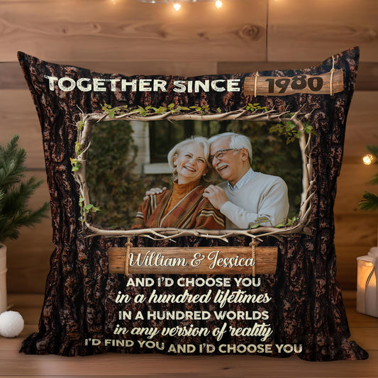 Together Since Customized Quote with Tree and Ivy Design