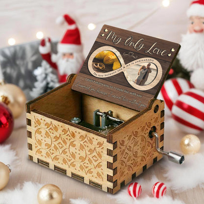My Only Love - Custom Music Box With "You Are My Sunshine" Tune - CPL227_MZB
