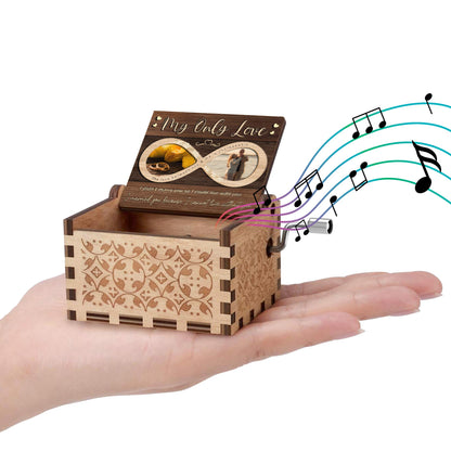 My Only Love - Custom Music Box With "You Are My Sunshine" Tune - CPL227_MZB