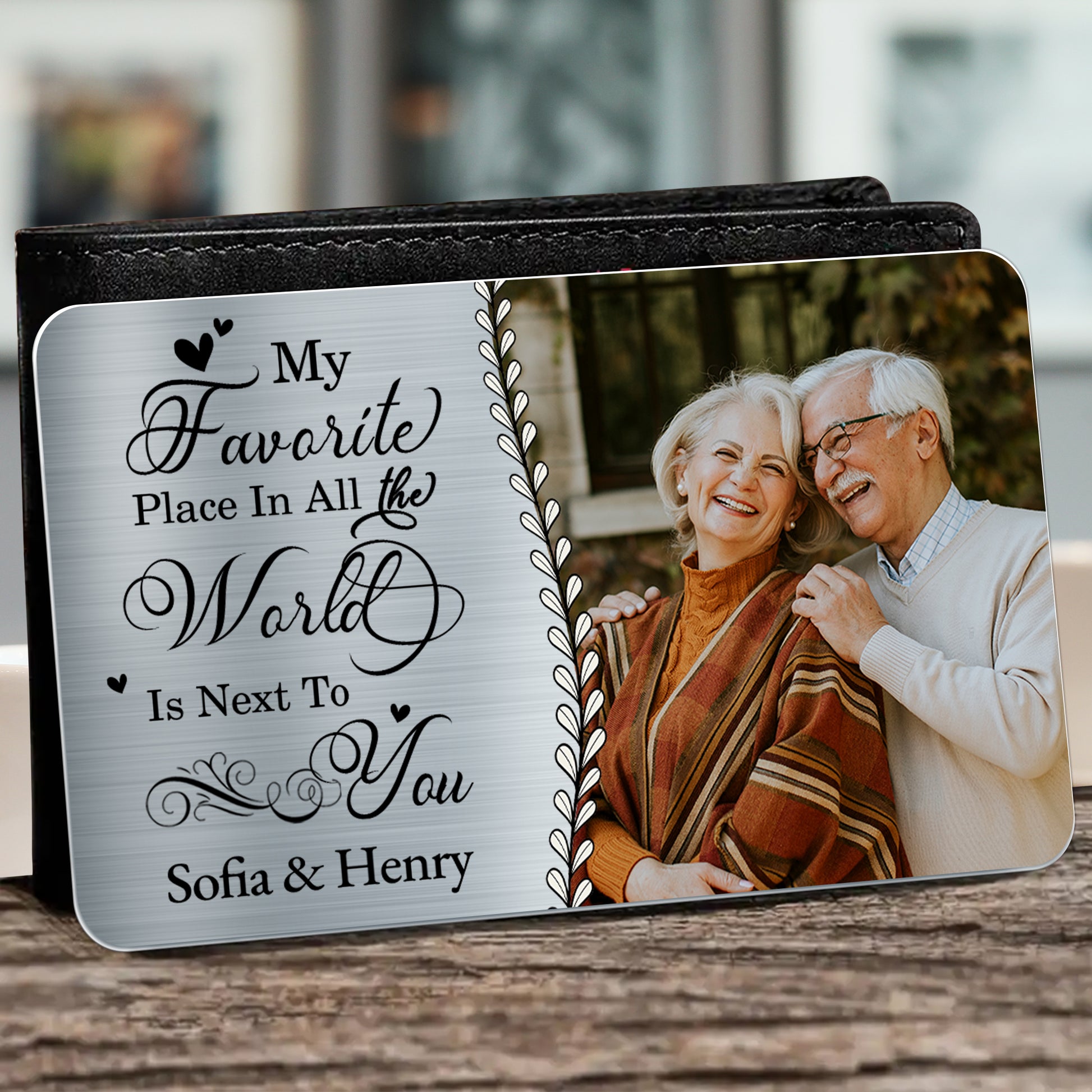 My Favorite Place Is Next To You, Heart and Floral Design