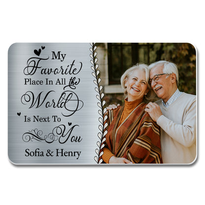 My Favorite Place Is Next To You, Heart and Floral Design