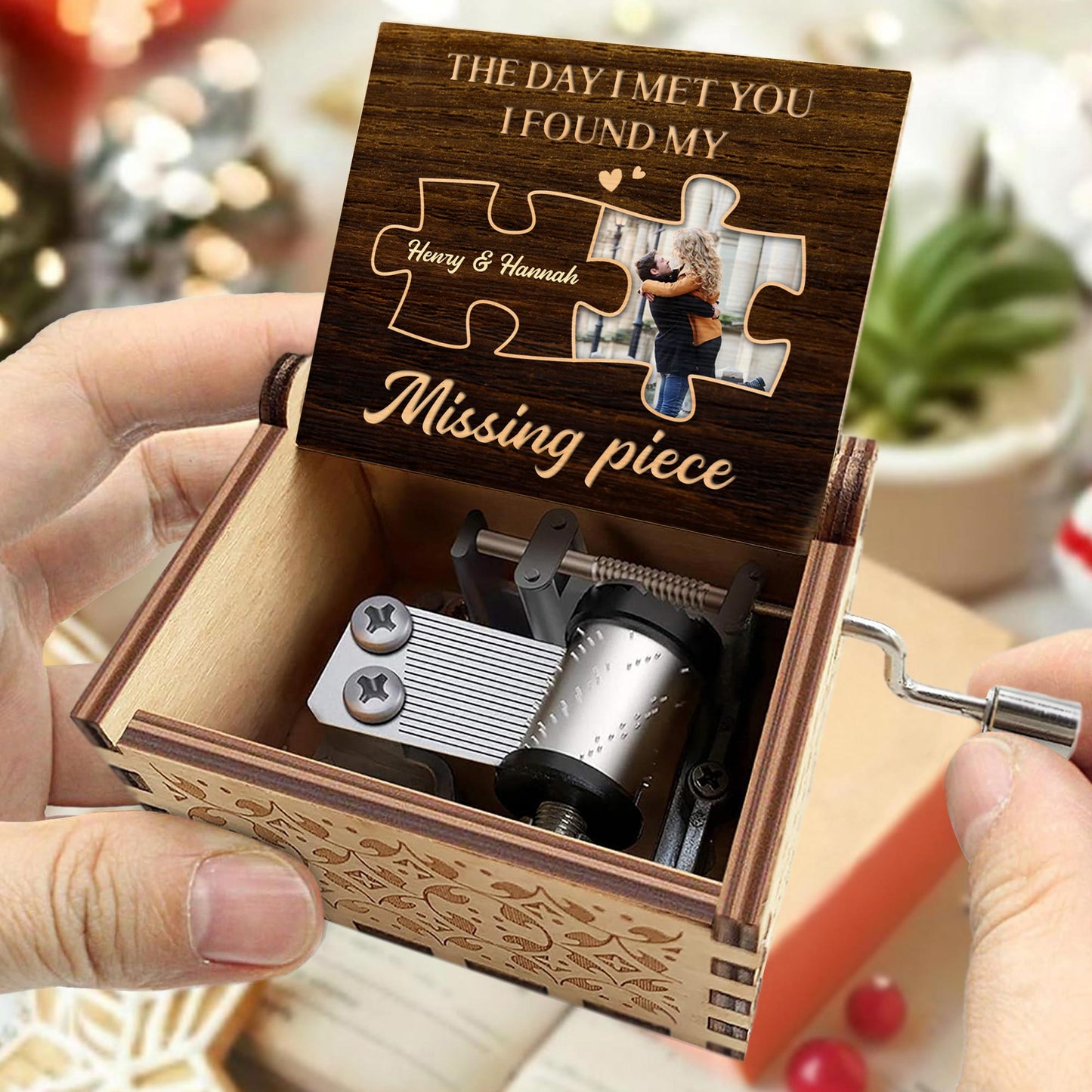 The Day I Met You I Found My Missing Piece Puzzle Photo