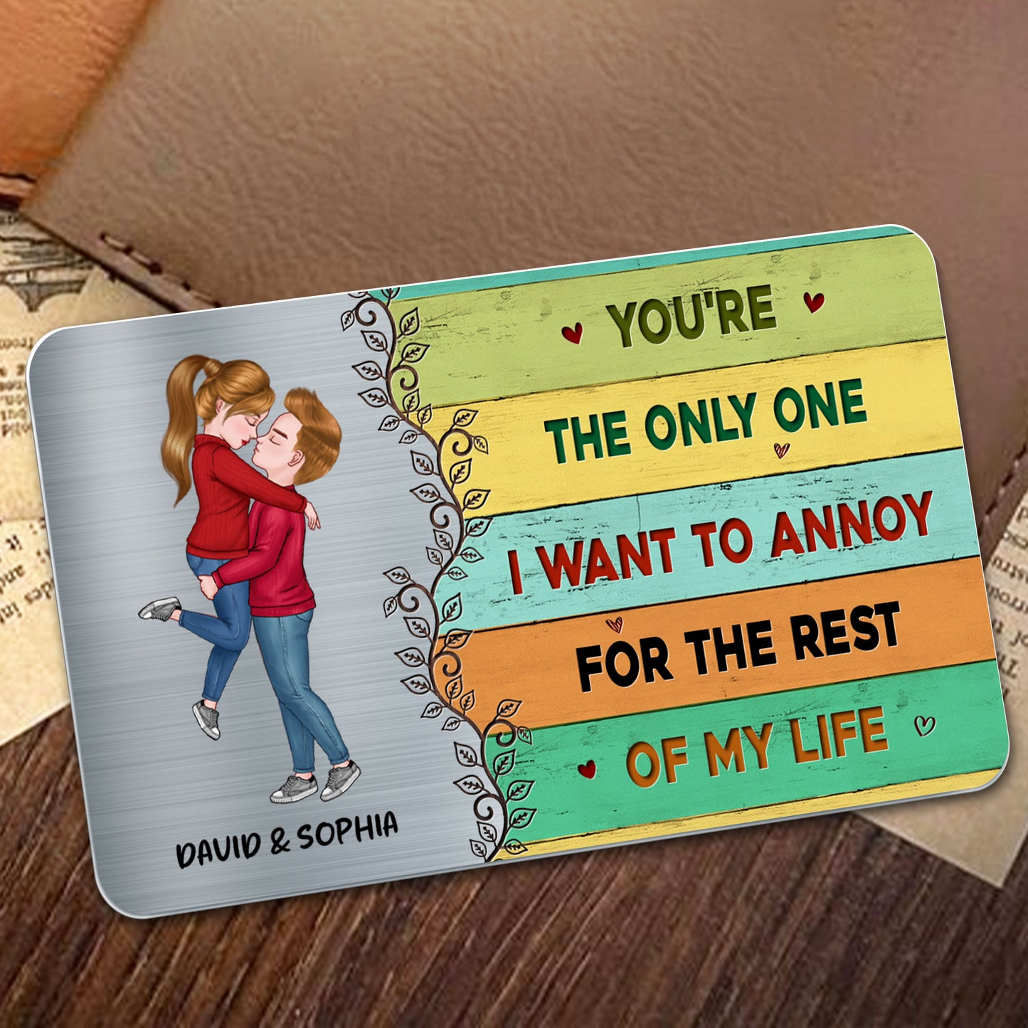 You're The Only One I Want To Annoy, Couple Hugging