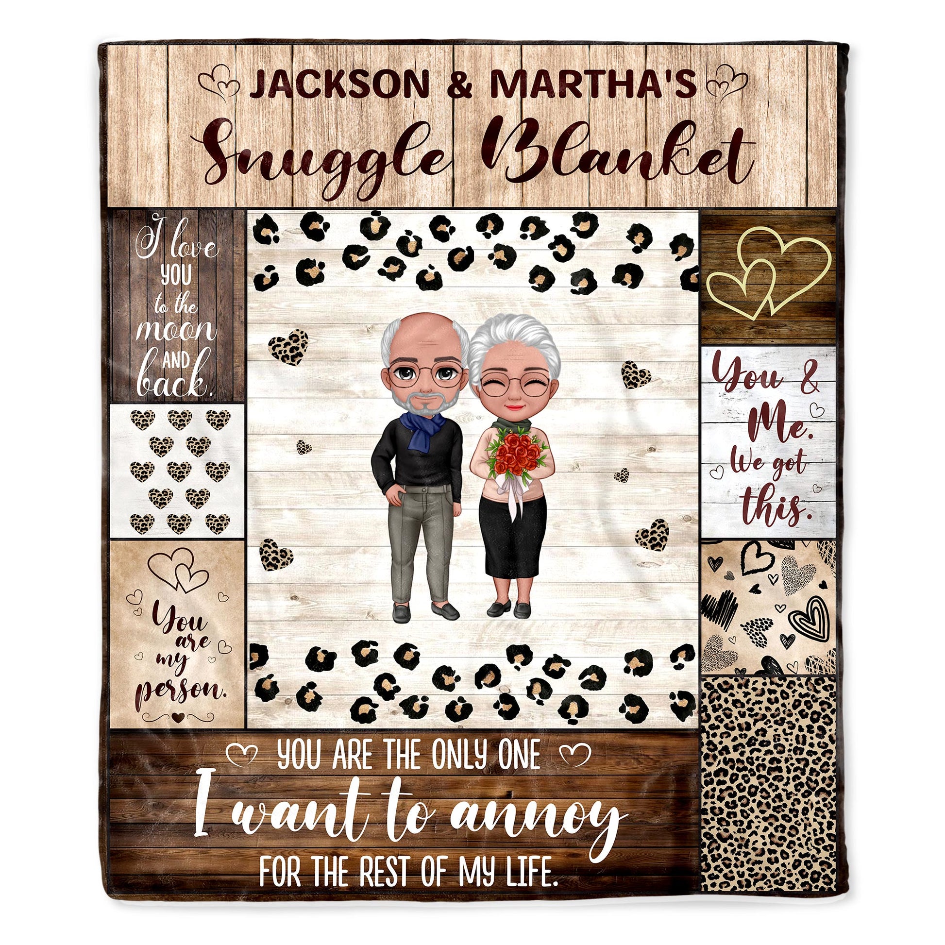 You Are The Only One I Want To Annoy, Couples Love Blanket