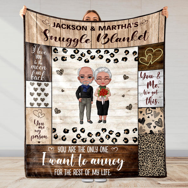 You Are The Only One I Want To Annoy, Couples Love Blanket