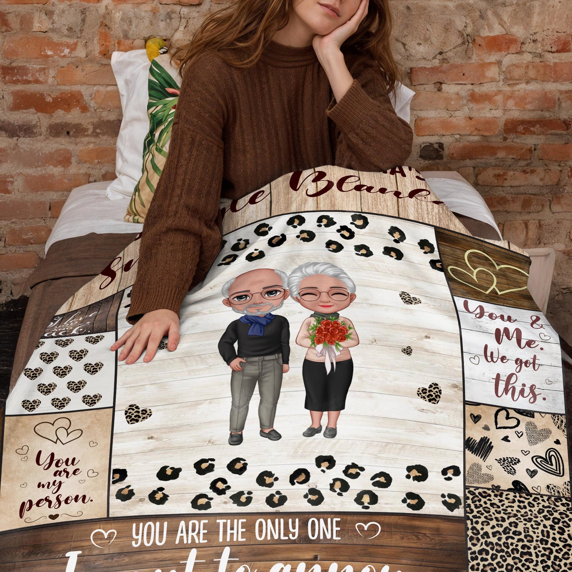 You Are The Only One I Want To Annoy, Couples Love Blanket