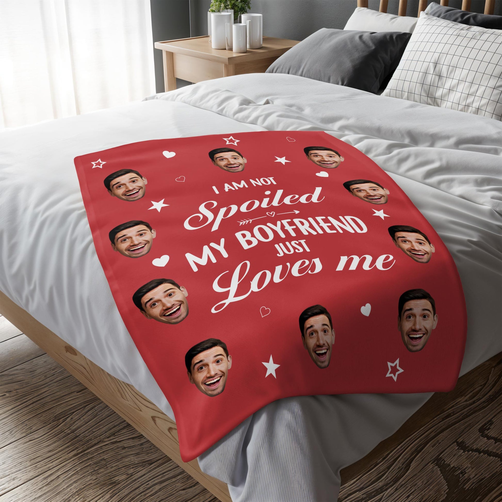 I Am Not Spoiled, My Boyfriend Just Loves Me, Faces With Hearts And Stars
