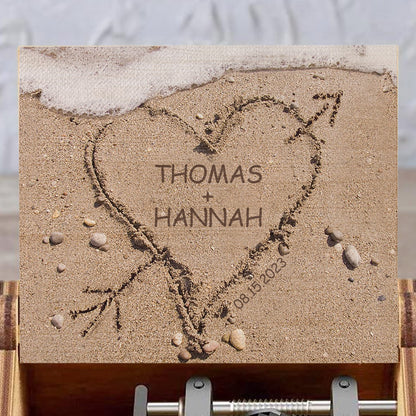 Forever in My Heart Sand Heart Image