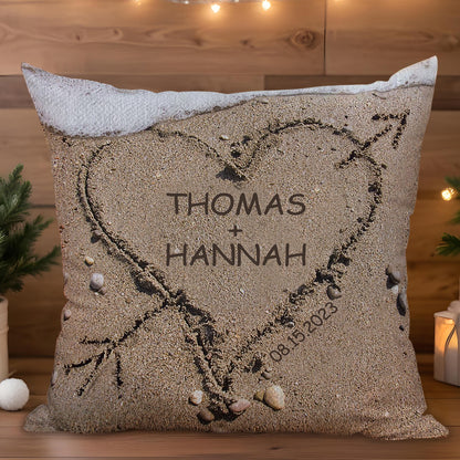 Capture Special Beach Memories Heart In Sand