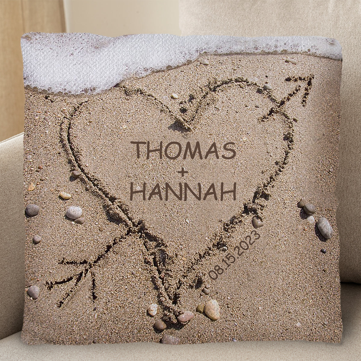 Capture Special Beach Memories Heart In Sand