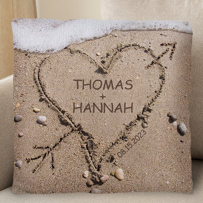 Capture Special Beach Memories Heart In Sand