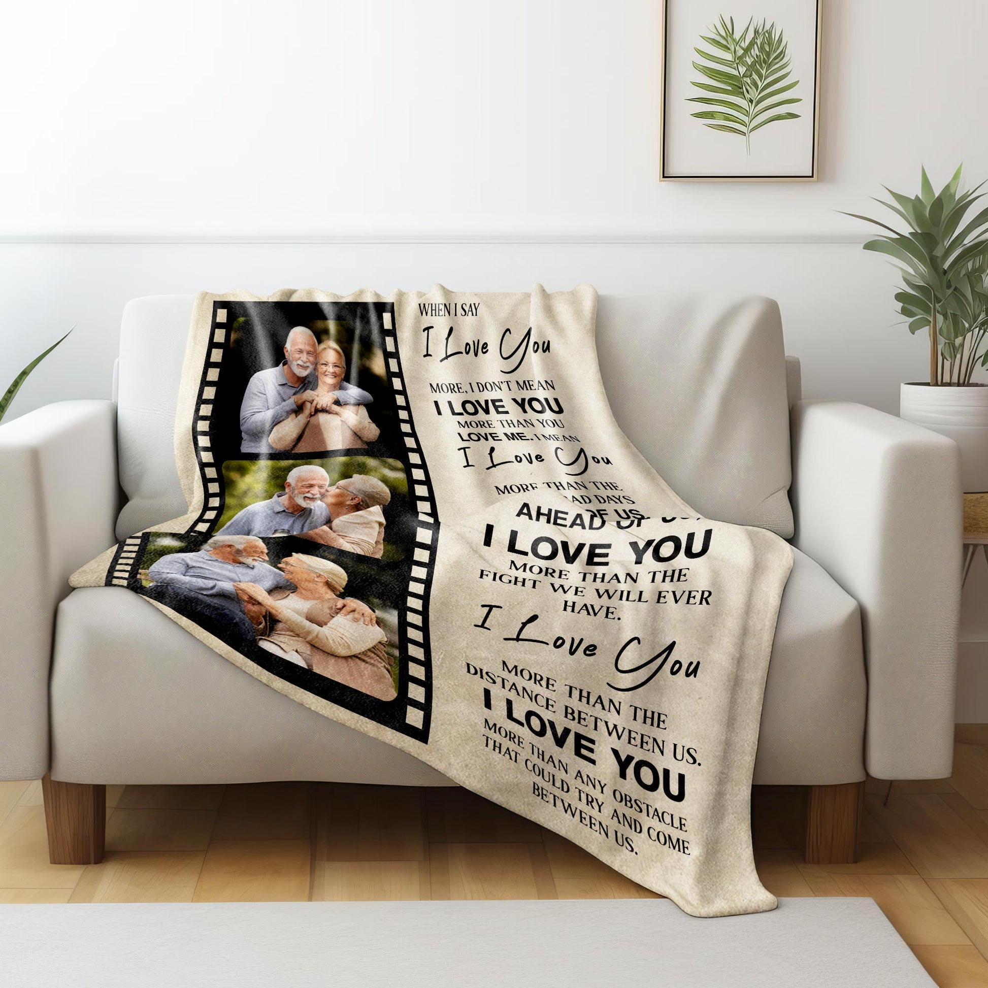I Love You More Than Any Obstacle, Film Strip Design