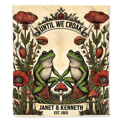 Until We Croak, Frogs and Flowers Artwork