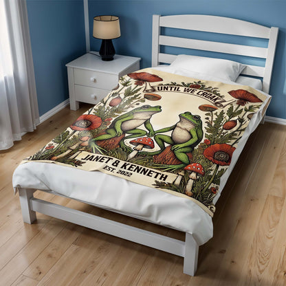 Until We Croak, Frogs and Flowers Artwork