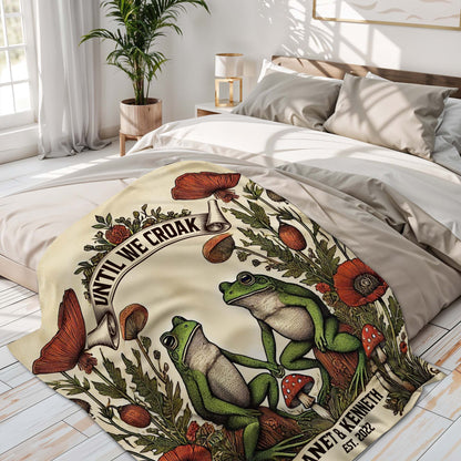 Until We Croak, Frogs and Flowers Artwork