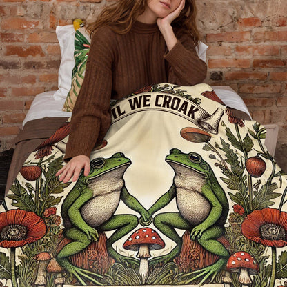 Until We Croak, Frogs and Flowers Artwork