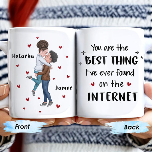 Best Thing Found On The Internet Couple Mug