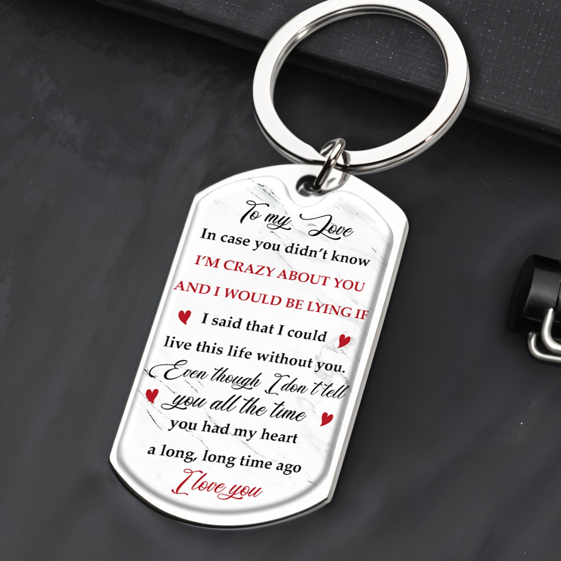 I'm Crazy About You, Love You Forever Couple Design