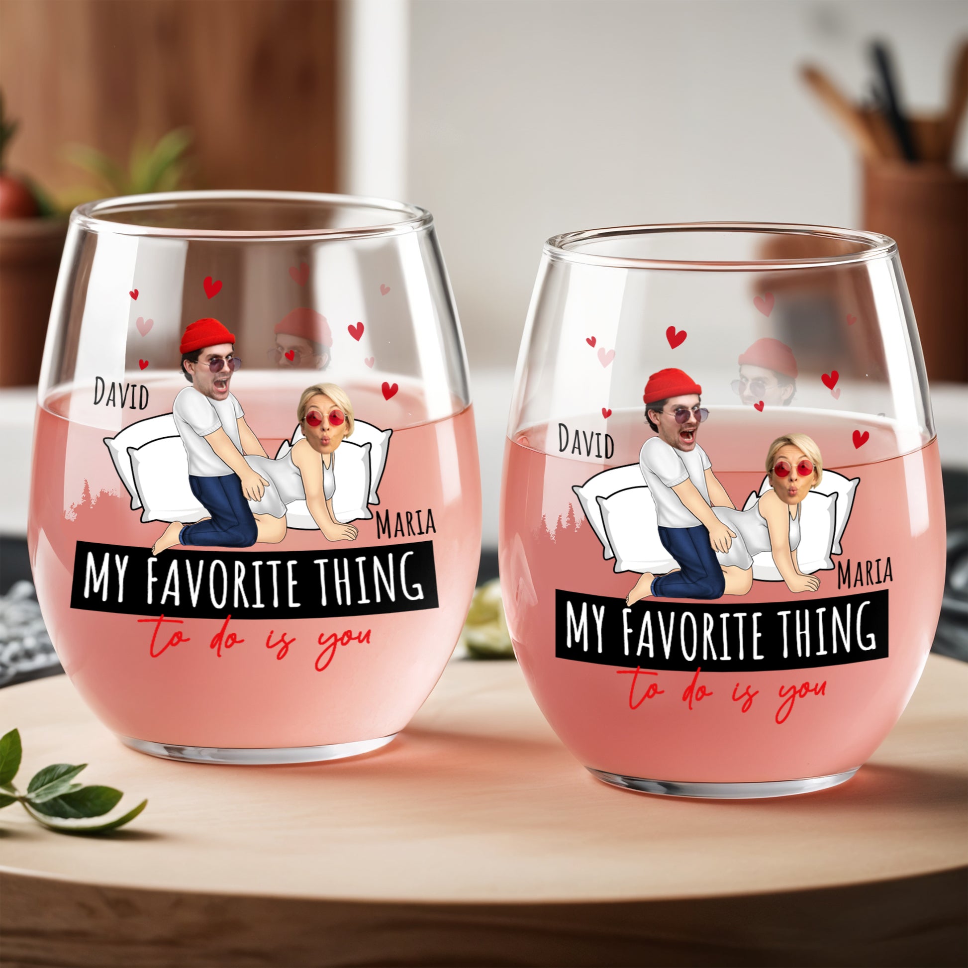 My Favorite Thing To Do Is You Romantic Couple Design