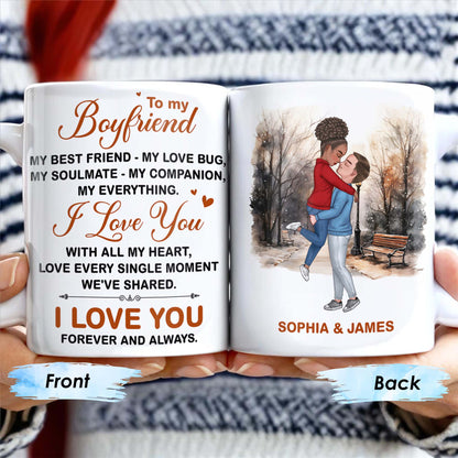 To My Boyfriend Soulmate And Companion Love Message