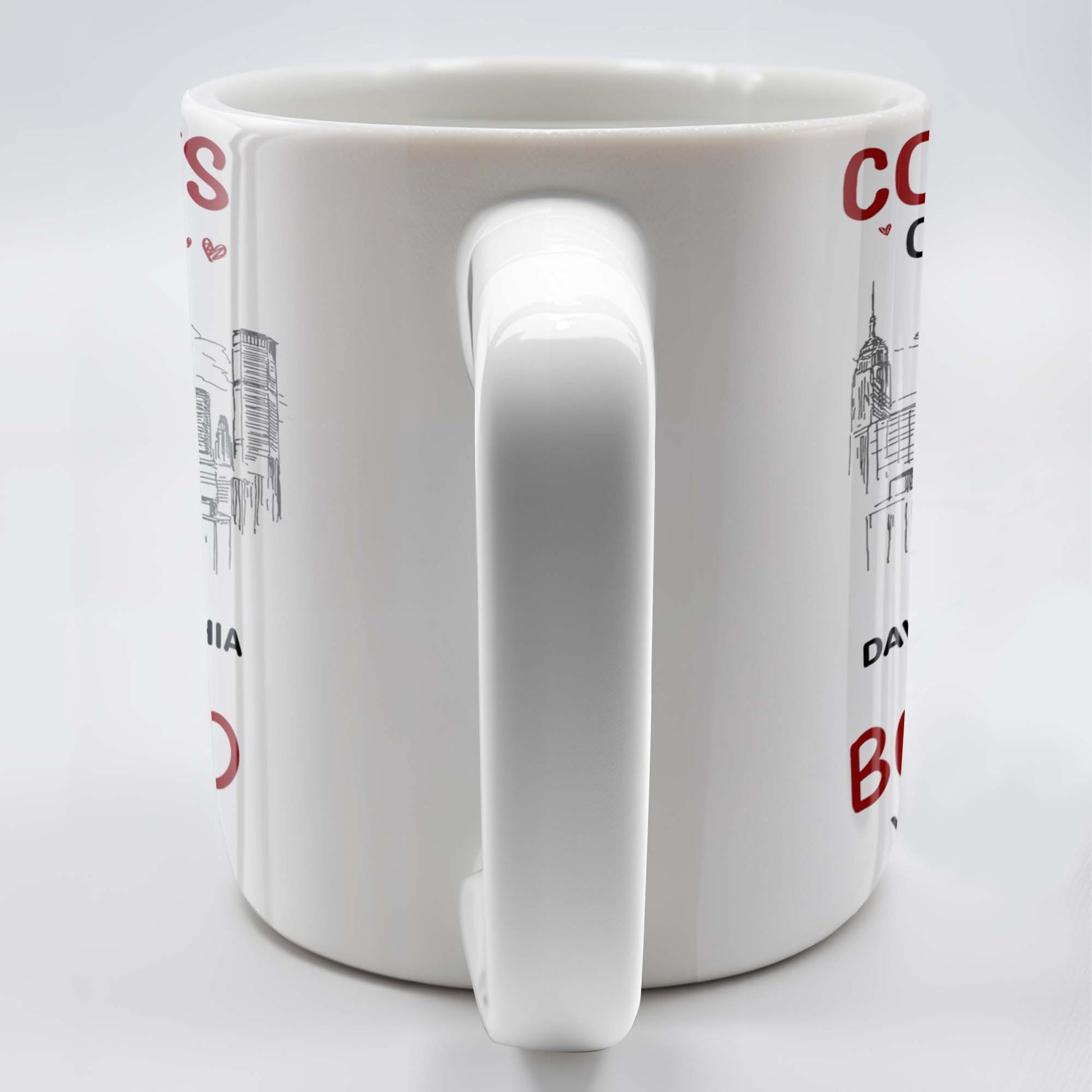 Congrats On Being My Boyfriend City Skyline Mug