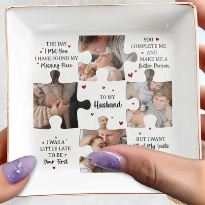 Missing Piece Puzzle Hearts Message To Husband