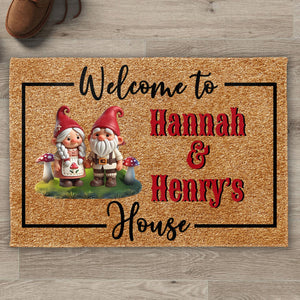 Welcome To Our House Garden Gnomes Design