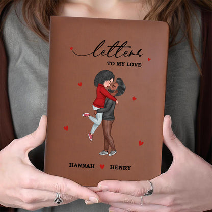 Letters To My Love Featuring Hearts And Couple