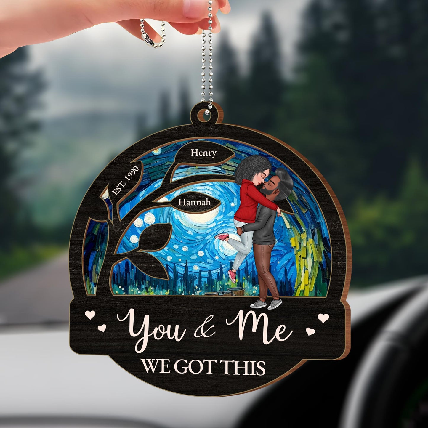 You & Me, We Got This, Starry Night Couple Design
