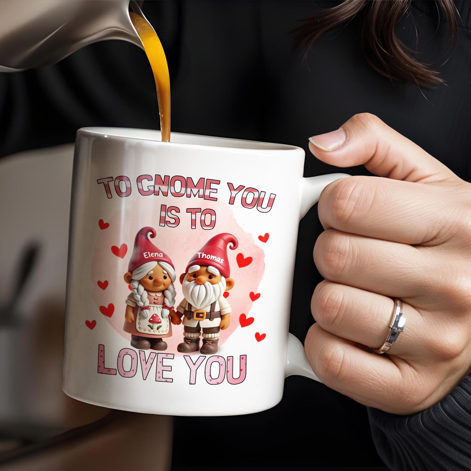 To Gnome You Is To Love You With Cute Gnomes