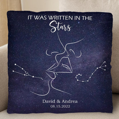 It Was Written In The Stars Constellation Pillow