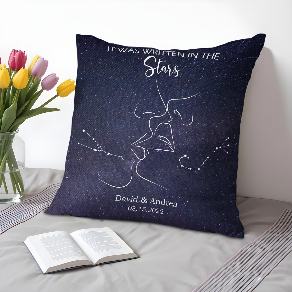 It Was Written In The Stars Constellation Pillow