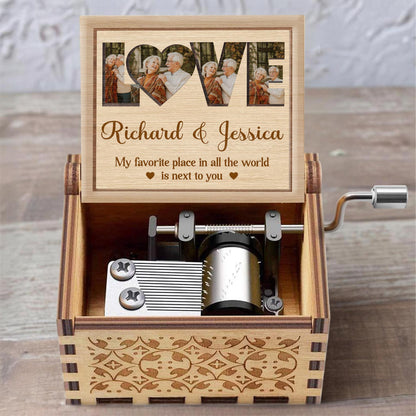 My Favorite Place Is Next To You Heart Photos Design