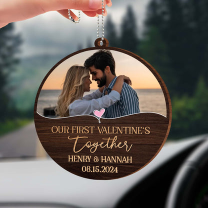 Our First Valentine's Together, Heart Design