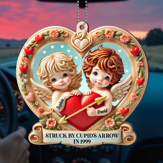 Struck By Cupid's Arrow With Angels
