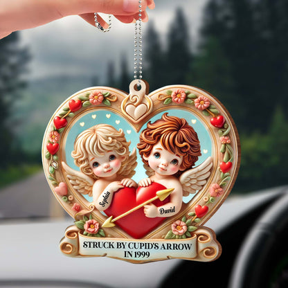 Struck By Cupid's Arrow With Angels