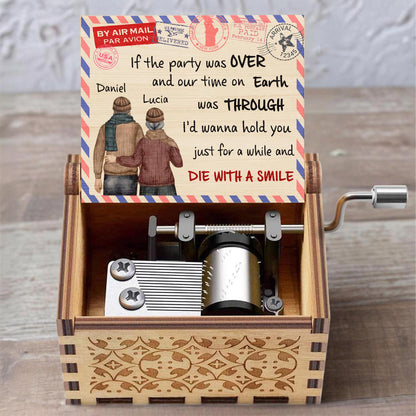 Hold You Just For A While And Die With A Smile Vintage Design
