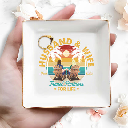 Husband And Wife Travel Partners For Life