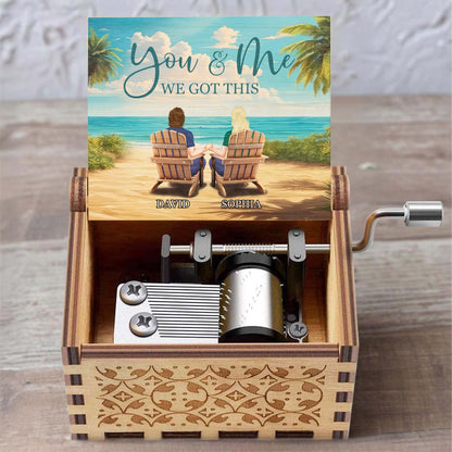 You & Me We Got This Beach View Couples Gift