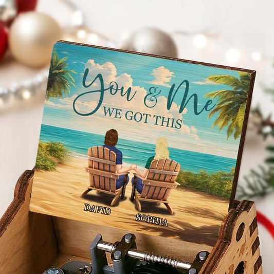 You & Me We Got This Beach View Couples Gift
