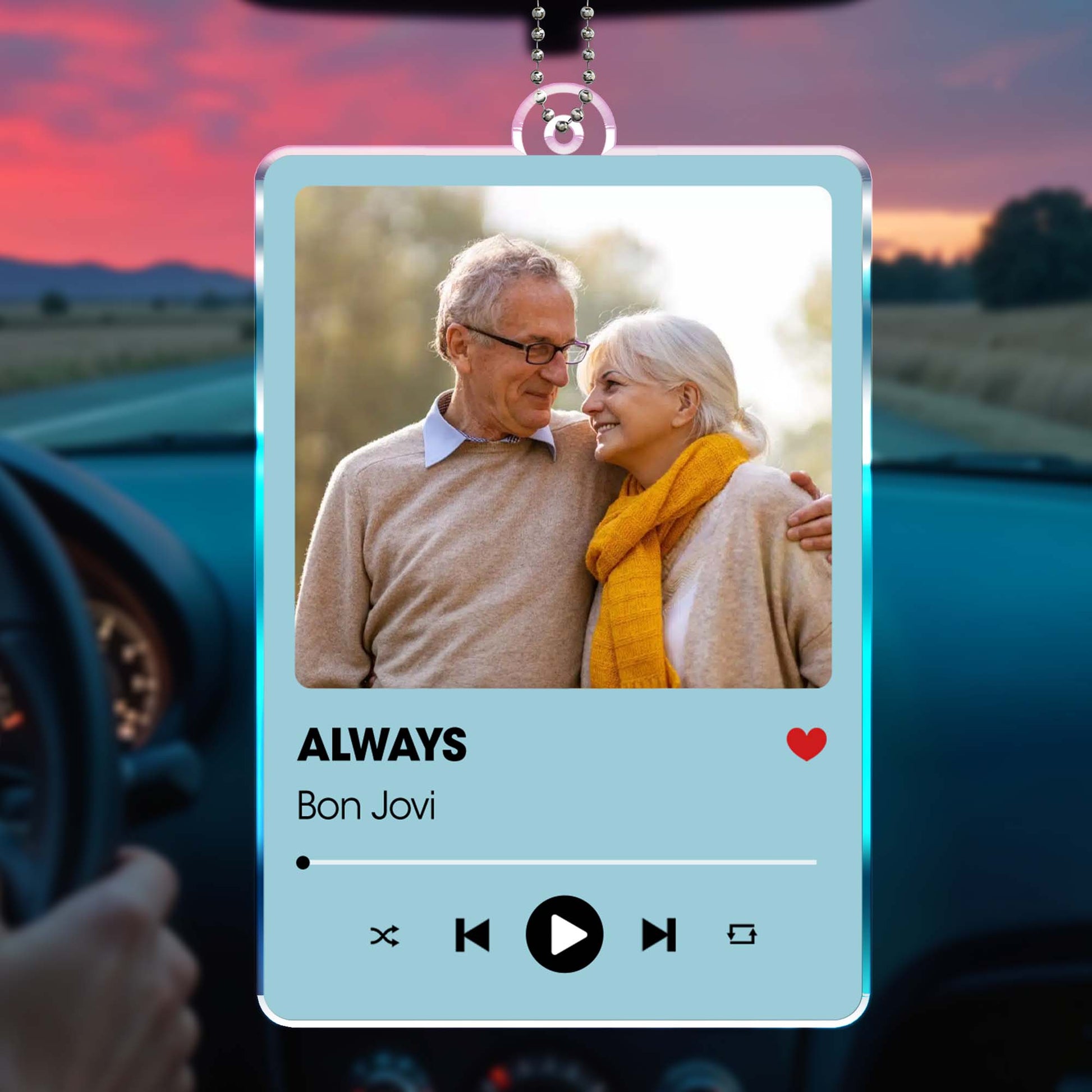 Always Bon Jovi Music Player Design With Elderly Couple