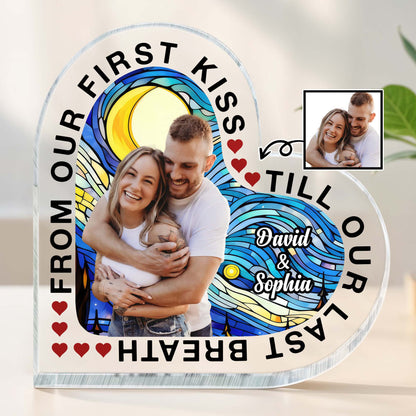 From Our First Kiss Till Our Last Breath With Rainbow Waves